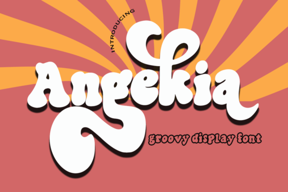 Angekia: A Standout Display Font for Bold Creative Projects