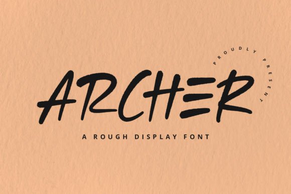 Archer Display Font for Bold Branding & Vintage Visuals