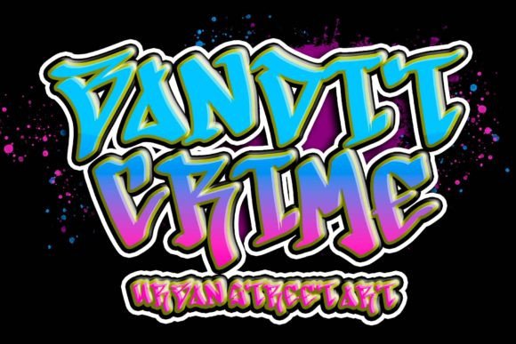 Bandit Crime Font for Professional Branding