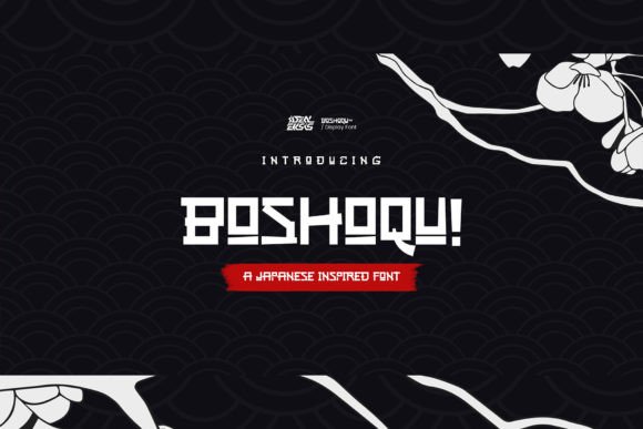 Boshoqu Display Font for Elegant Editorial Design