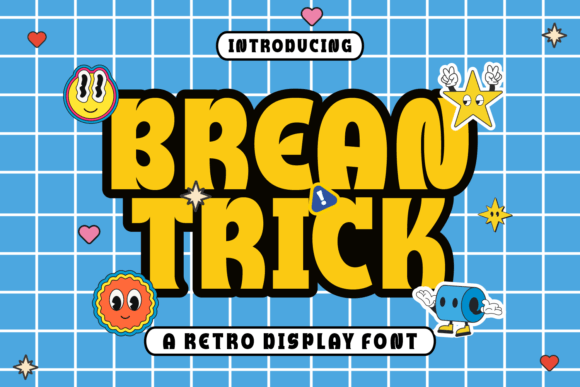 Brean Trick: A Playful Display Font for Web Projects