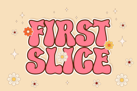 First Slice: A Fun Display Font for Crafters