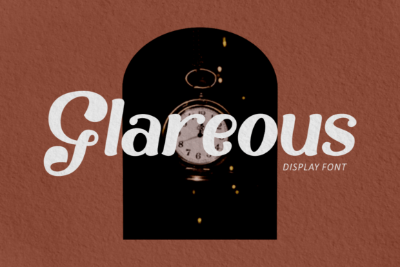 Glareous: A Modern Display Font for Editorial Elegance