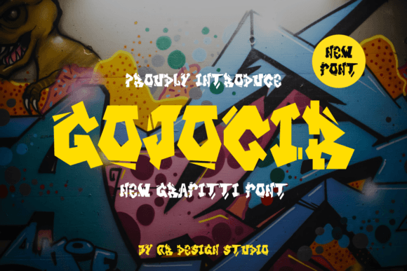 Gojocir: A Standout Display Font for Small Business Branding
