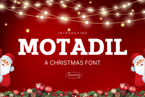 Motadil Font for Handmade Branding & Printables