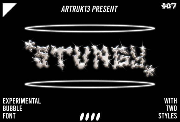 Stungy: A Horror-Infused Display Font for Bold Brand Identity