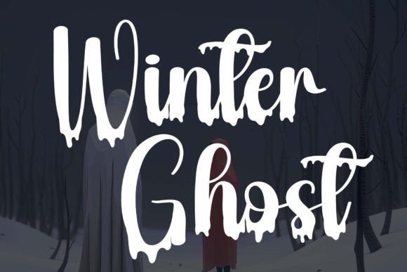 Winter Ghost: A Hauntingly Beautiful Display Font